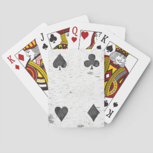 Playing Card Suits Carving Bicycle Playing Cards