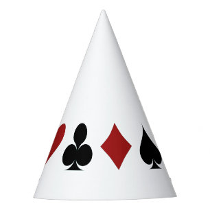 Playing Card Suits Thunder_Cove Party Hat