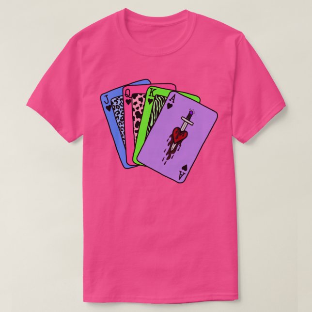 PLAYING CARDS 2 T-Shirt (Design Front)