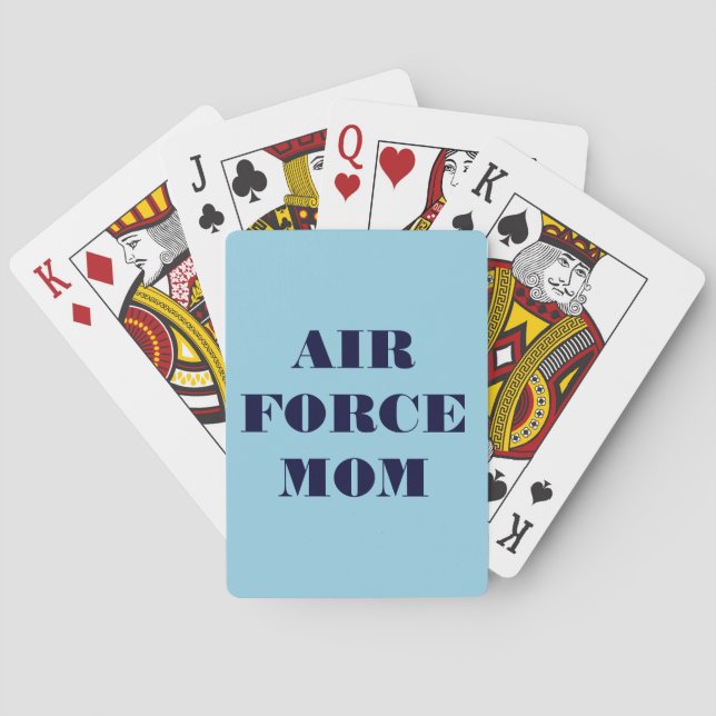 Playing Cards Air Force Mum (Back)