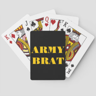 Playing Cards Army Brat