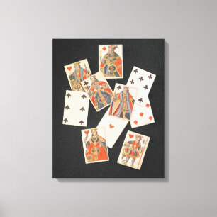 Playing Cards Canvas Print