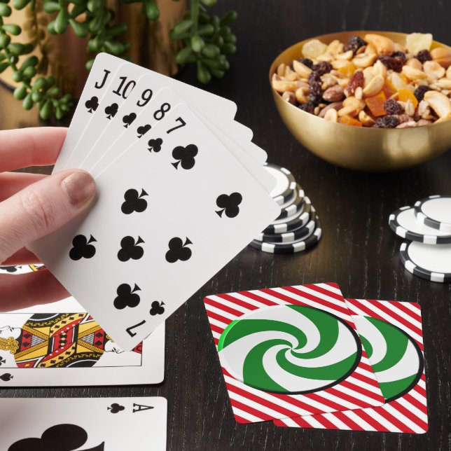 Playing Cards - Christmas Candy l (In Situ)