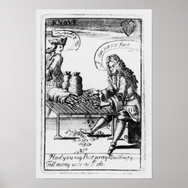 Playing cards commemorating poster (Front)