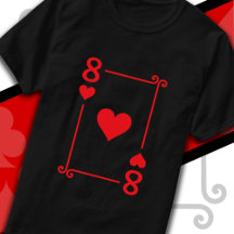 Playing Cards Costume 8 Hearts Card Eight Card