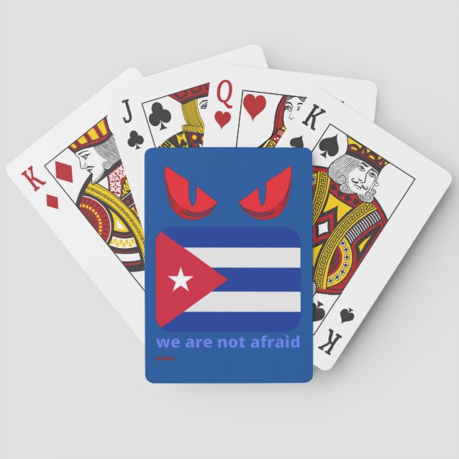 playing cards "CUBA" (Back)