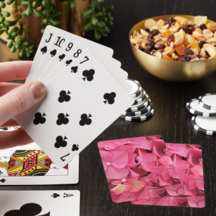 Playing Cards - Dark Pink Hydrangea