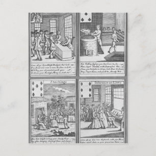 Playing Cards depicting current commercial