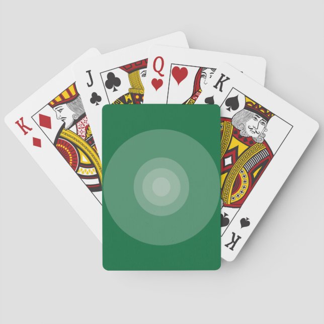Playing Cards - Four Concentric circles (Back)