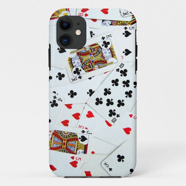 Playing Cards Games Case-Mate iPhone Case (Back)