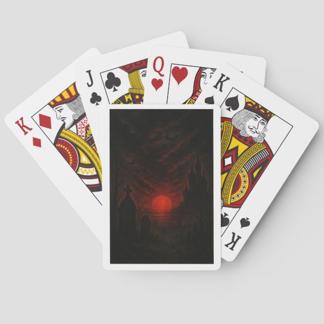 Playing Cards Gothic style (Back)
