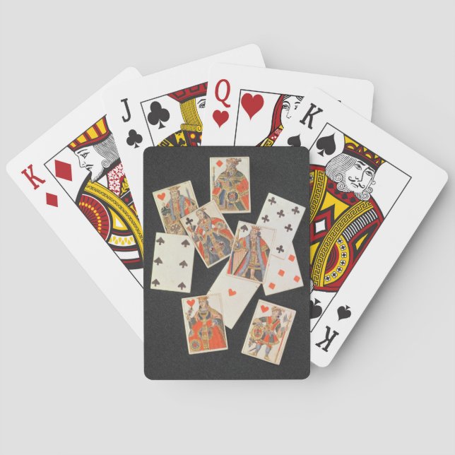 Playing Cards (gouache on paper) (Back)