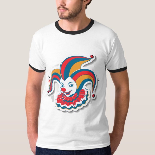 Playing cards graphic design  T-Shirt (Front)