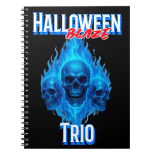 Playing cards - Halloween Blaze Trio Notebook