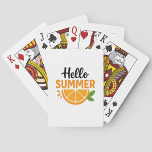 Playing cards, Hello Summer Cards