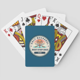 Playing Cards - Holy Mackerel! Best Step-Dad Ever