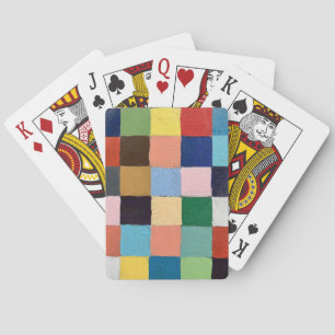 Playing Cards in Funky Squares
