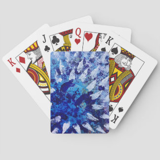 Playing Cards in Skyburst Design