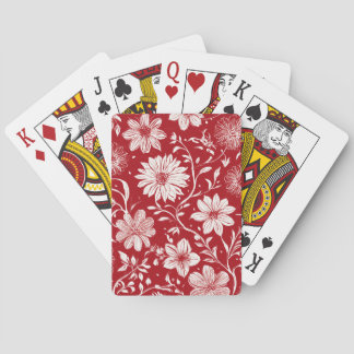 Playing Cards Inspired by Floral Elegance