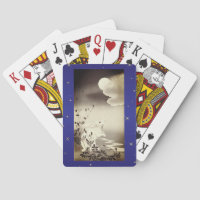 PLAYING CARDS JAPANESE RABBIT AND MOON