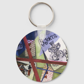 Playing Cards Keychain