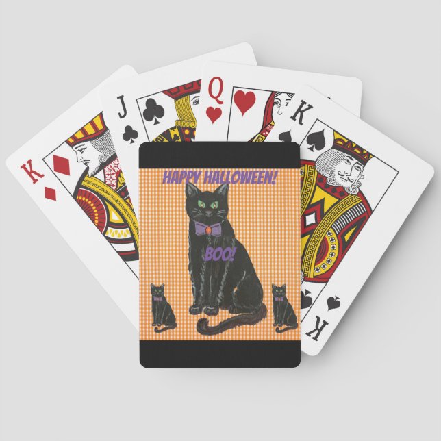 Playing Cards Kitty (Back)