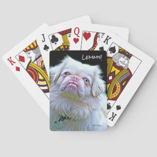 Playing Cards- Lemmy the Pekingese! Cards