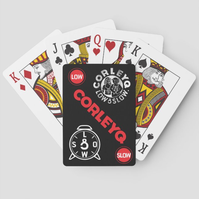 Playing Cards - "Low & Slow" Design (Back)