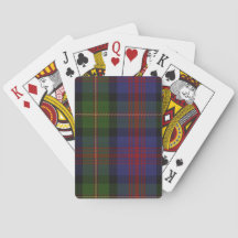playing cards - MacLennanTartan