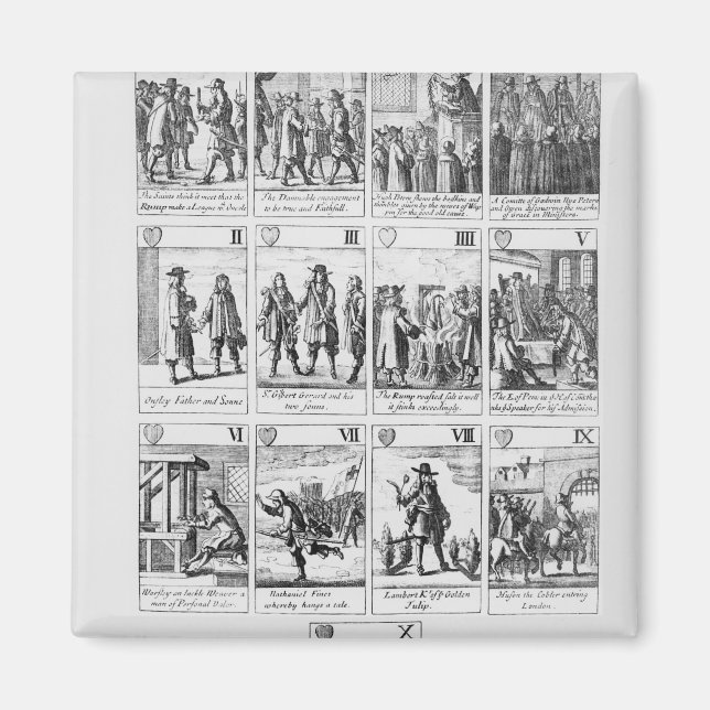 Playing cards magnet (Front)