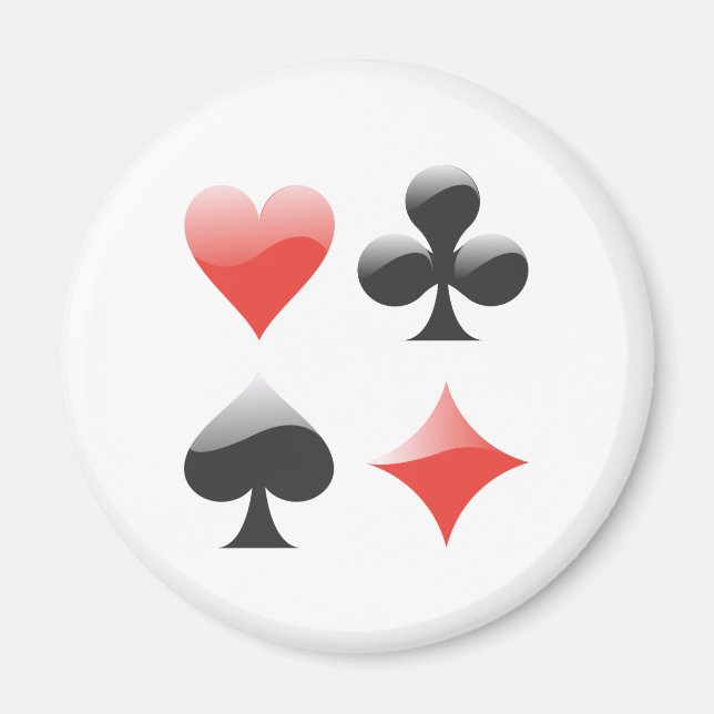 playing cards magnet (Front)