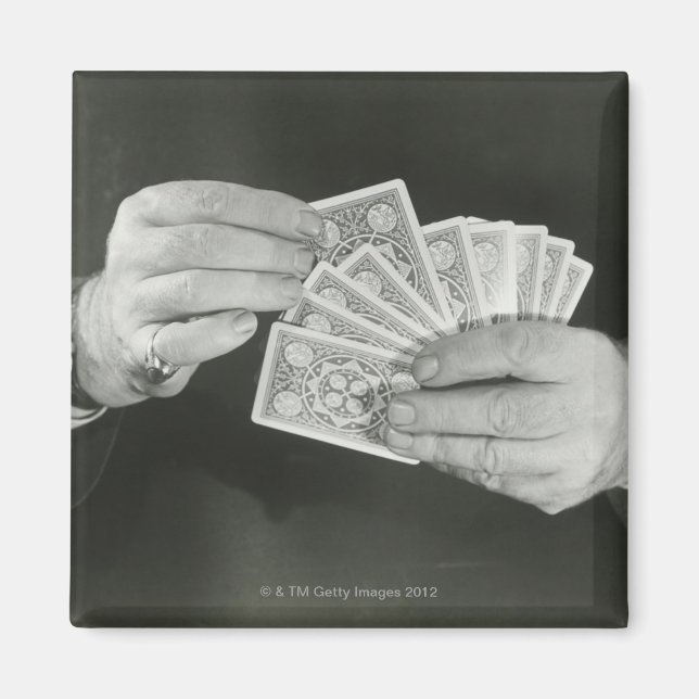 Playing Cards Magnet (Front)