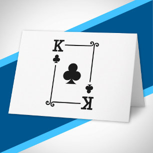 Playing Cards - Matching Clubs Card Suits - King