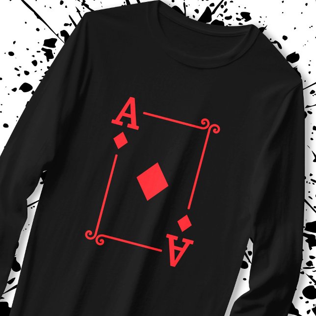 Playing Cards - Matching Diamonds Card Suits Ace T-Shirt (Creator Uploaded)