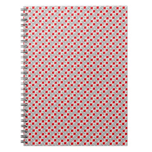 Playing cards pattern notebook