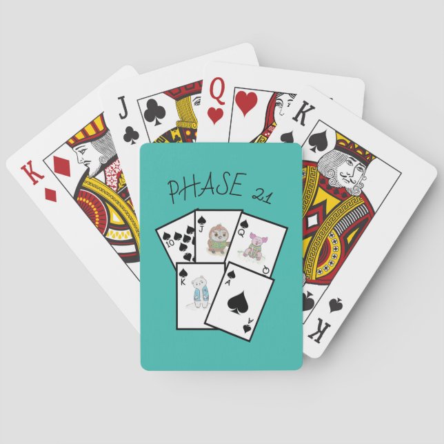 Playing cards (Phase 21) (Back)