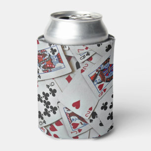 Playing Cards Poker Games Queen King Can Cooler