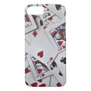 Playing Cards Poker Games Queen King Case-Mate iPhone Case