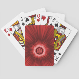 Playing Cards  Red Explosion