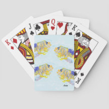 Playing Cards : School Of Angel Fish
