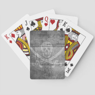Playing Cards, Standard Index Faces - Skull Cards