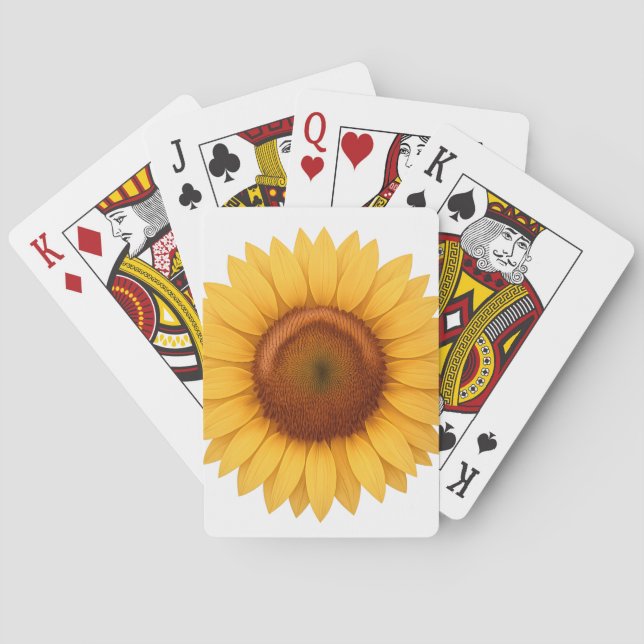 Playing Cards - Sunflower (Back)