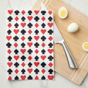 Playing Cards Tea Towel