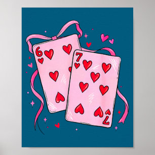 Playing Cards Valentine 6 7 Boys Girls Valentine S Poster