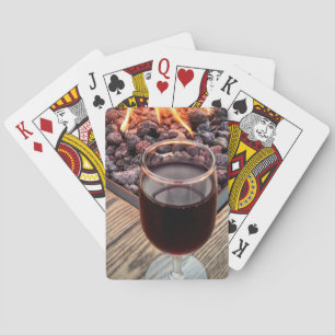 PLAYING CARDS, WINE GLASS, GIFTS, FAVORS CARDS