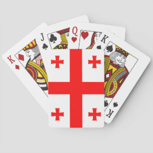 Playing Cards with flag of Georgia