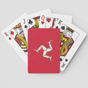 Playing Cards with flag of Isle of Man