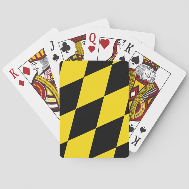 Playing Cards with flag of Munchen (Back)