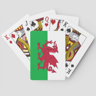 Playing Cards with flag of Wales