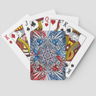 Playing Cards with French Colours
